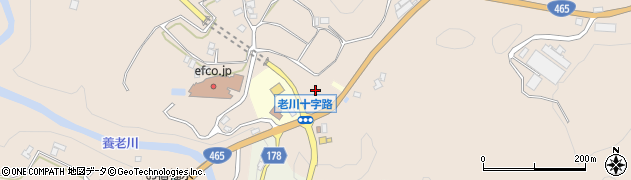 千葉県夷隅郡大多喜町小田代周辺の地図
