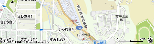 愛知県瀬戸市ゆりの台1周辺の地図