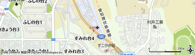 愛知県瀬戸市ゆりの台2周辺の地図