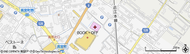 オーギヤ彦根店周辺の地図