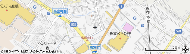 滋賀県彦根市高宮町1440周辺の地図