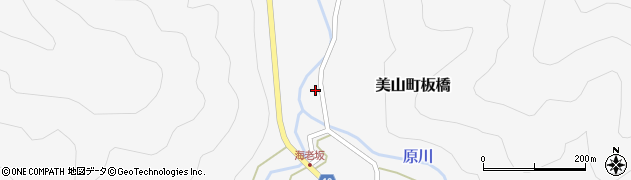 京都府南丹市美山町板橋（休場）周辺の地図
