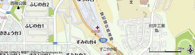 愛知県瀬戸市ゆりの台15周辺の地図