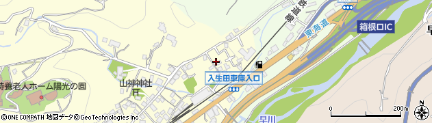 神奈川県小田原市入生田32周辺の地図