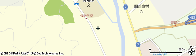兵庫県丹波市青垣町佐治276周辺の地図