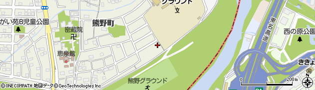 愛知県春日井市熊野町237周辺の地図