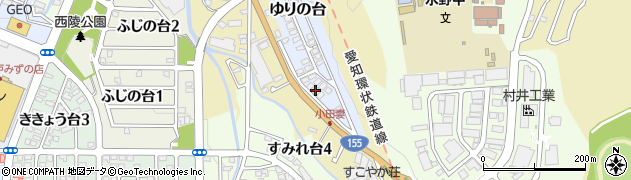 愛知県瀬戸市ゆりの台7周辺の地図