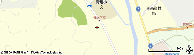 兵庫県丹波市青垣町佐治737周辺の地図