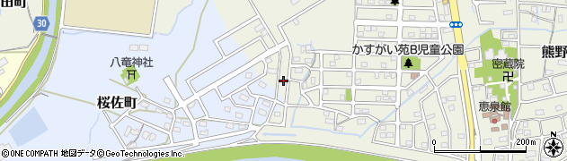 愛知県春日井市熊野町2891周辺の地図