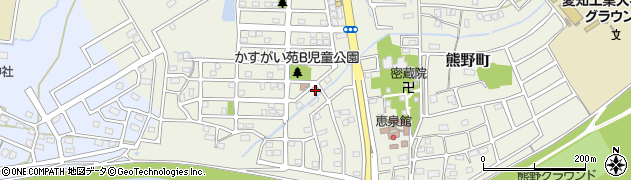 愛知県春日井市熊野町2970周辺の地図