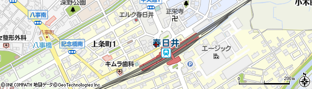 こりとりさん　春日井駅前店周辺の地図
