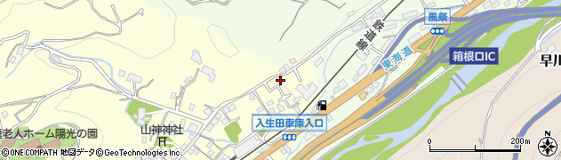 神奈川県小田原市入生田15周辺の地図