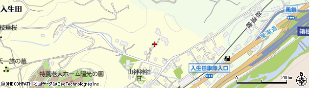 神奈川県小田原市入生田366周辺の地図
