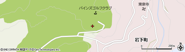 愛知県豊田市松名町太田周辺の地図