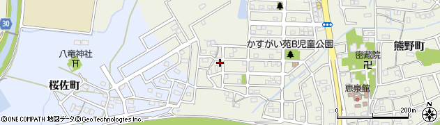 愛知県春日井市熊野町973周辺の地図