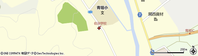 兵庫県丹波市青垣町佐治739周辺の地図