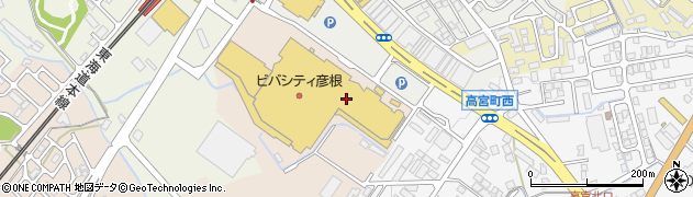 株式会社キクチメガネ　彦根ビバシティ店周辺の地図