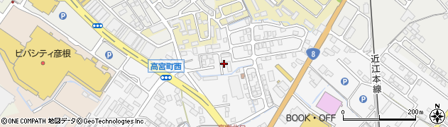 滋賀県彦根市高宮町1313周辺の地図