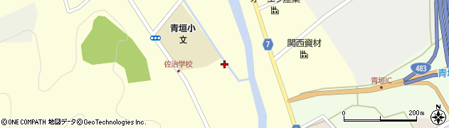 兵庫県丹波市青垣町佐治363周辺の地図