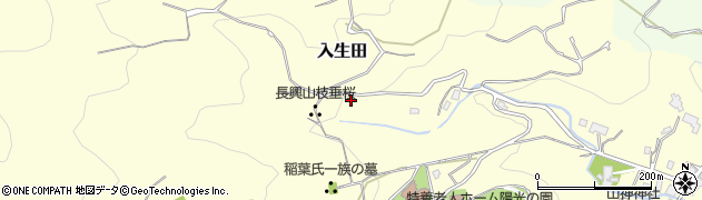 神奈川県小田原市入生田471周辺の地図