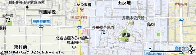 愛知県北名古屋市井瀬木鴨51周辺の地図