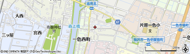 愛知県稲沢市一色巡見町137周辺の地図