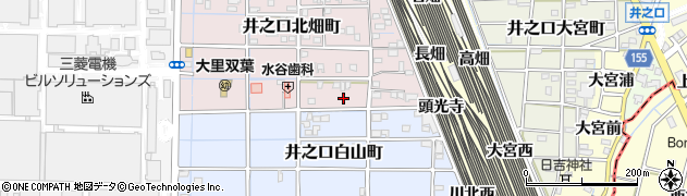 愛知県稲沢市井之口北畑町266周辺の地図
