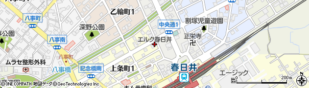 ビジネスホテルエルク春日井周辺の地図