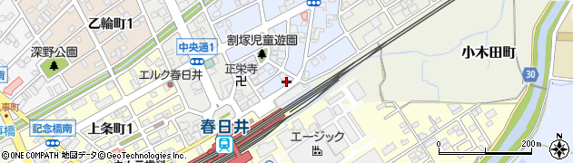 愛知県春日井市割塚町87周辺の地図
