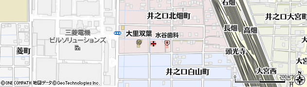 愛知県稲沢市井之口北畑町232周辺の地図