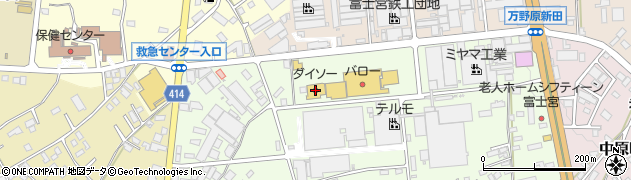 ダイソーバロー三園平店周辺の地図