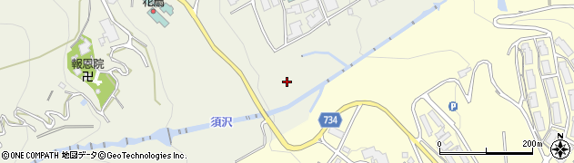 須沢周辺の地図