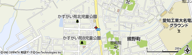 愛知県春日井市熊野町629周辺の地図