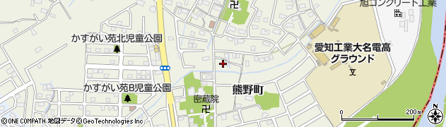 愛知県春日井市熊野町515周辺の地図