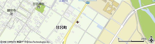 滋賀県彦根市甘呂町208周辺の地図