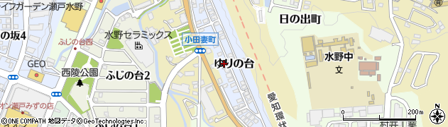 愛知県瀬戸市ゆりの台51周辺の地図