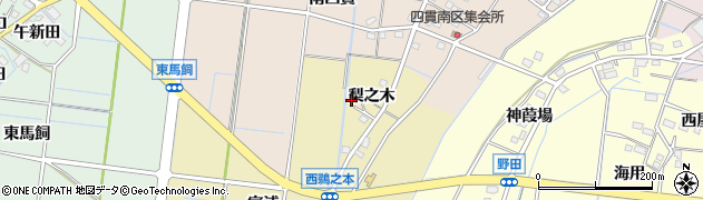 愛知県稲沢市祖父江町西鵜之本梨之木685周辺の地図