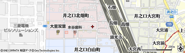 愛知県稲沢市井之口北畑町273周辺の地図