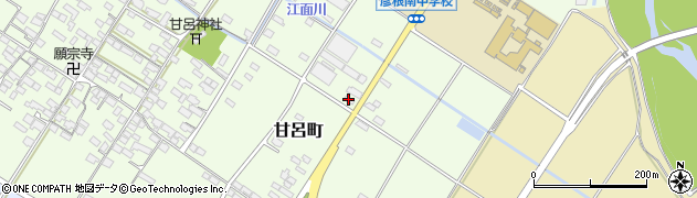 滋賀県彦根市甘呂町393周辺の地図