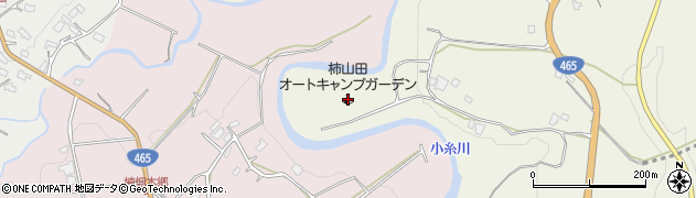 柿山田オートキャンプガーデン周辺の地図