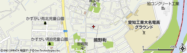 愛知県春日井市熊野町514周辺の地図