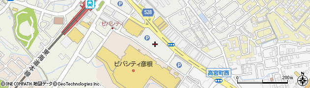 株式会社平和堂　本部お客様サービス室周辺の地図