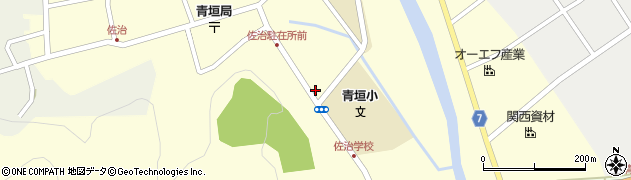 兵庫県丹波市青垣町佐治294周辺の地図