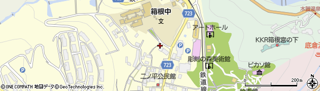 神奈川県足柄下郡箱根町二ノ平1169周辺の地図