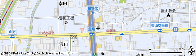 松阪亭 三澤周辺の地図