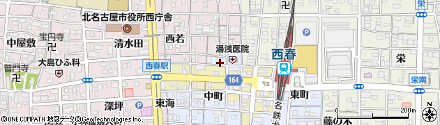 愛知県北名古屋市九之坪北町11周辺の地図