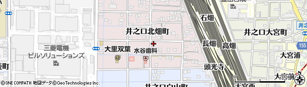 愛知県稲沢市井之口北畑町247周辺の地図