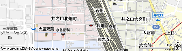 愛知県稲沢市井之口北畑町281周辺の地図