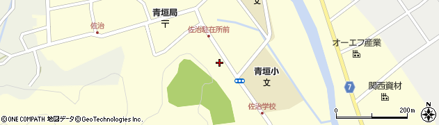兵庫県丹波市青垣町佐治694周辺の地図