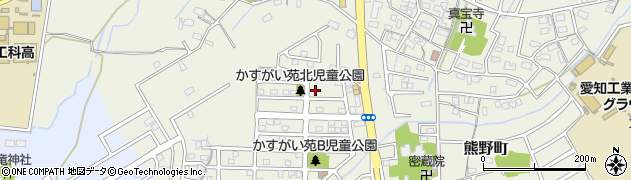 愛知県春日井市熊野町801周辺の地図